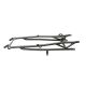 Boucle arrière de cadre racing aluminium TSS CBR600RR 2007-2025