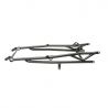 Boucle arrière de cadre racing aluminium TSS CBR600RR 2007-2025