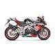 Support échappement carbone Akrapovic pour RSV4 2015-2026, TUONO V4 1100 2017-2026
