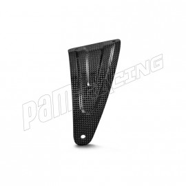 Support échappement carbone Akrapovic pour RSV4 2015-2024, TUONO V4 1100 2017-2024