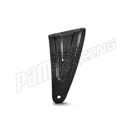 Support échappement carbone Akrapovic pour RSV4 2015-2022, TUONO V4 1100 2017-2022