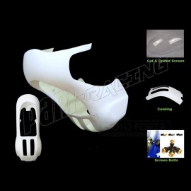 Kit carénage fibre de verre Cafe Racer YAMAHA SRT FAIRINGS