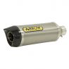 Silencieux Thunder aluminium embout carbone ARROW GSXR600 2011-2016, GSXR750 2011-2016