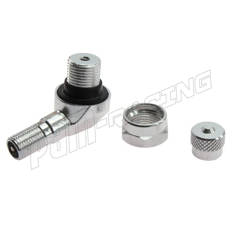 Bouchon de valve aluminium anodisé BRIDGEPORT 2 PCS - PAM RACING