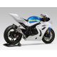 Kit Coque arrière racing fibre de verre 5 PCS Yoshimura GSXR1000 2017-2019 L7-L9