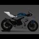 Kit Coque arrière racing fibre de verre 5 PCS Yoshimura GSXR1000 2017-2019 L7-L9