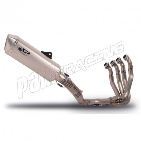 Ligne complète STOCK inox silencieux FORCE titane ZX10R 2011-2024 SPARK