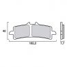 Plaquettes de frein avant Brembo SA Sinter Route