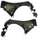 Protections de cadre carbone YZF R1 2015-2026, MT10 2016-2025