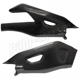Protections de bras oscillant carbone YZF R1 2015-2026, MT10 2016-2025