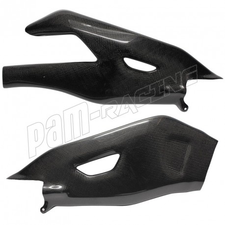 Protections de bras oscillant carbone YZF R1 2015-2026, MT10 2016-2025