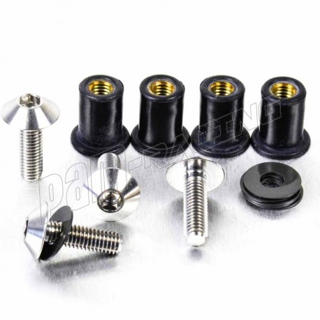 Kit vis de bulle en titane PRO-BOLT 4, 6 ou 8 pièces