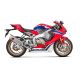 Ligne d'échappement racing titane Akrapovic CBR1000RR 2017-2019