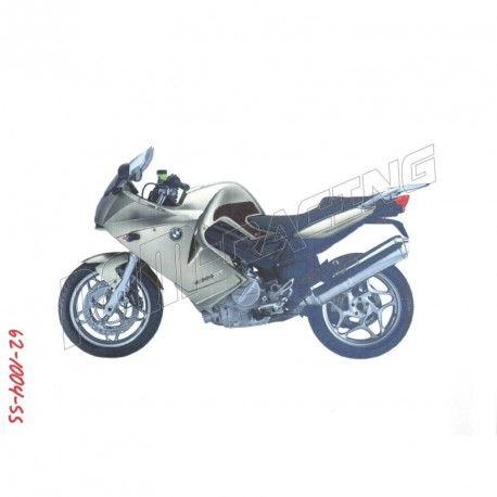 Grip de Réservoir TECHSPEC F800 S/ST 2006-2012