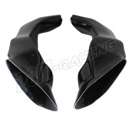 Entrées d'air racing fibre de verre noire GSXR1000 2017-2021 POLY-BIKE