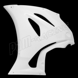 Flanc gauche racing fibre de verre GSXR1000 2017-2019 POLY-BIKE