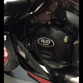 Protection carter gauche Race Series R&G Racing RSV4 Factory 2009-2020, Tuono V4 1100 2015-2020, Tuono V4 2011-2014