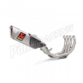 Ligne d'échappement racing inox/titane Akrapovic R6 2008-2022