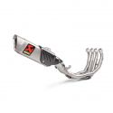 Ligne d'échappement racing inox/titane Akrapovic R6 2008-2024