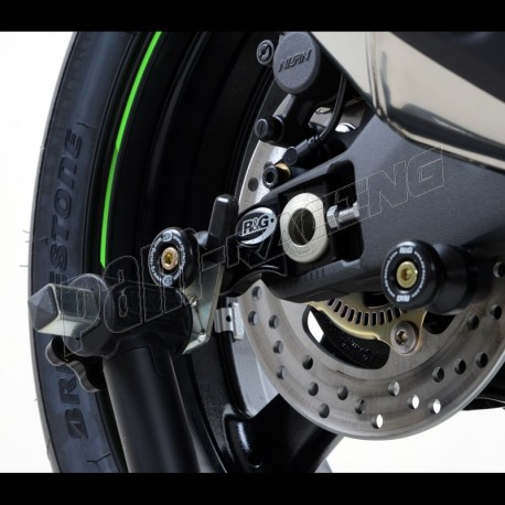 Diabolos Support Béquille déportés avec Platine R&G Racing ZX10R 2016-2024, ZH2 2020-2024, ZX10RR 2021-2024