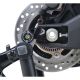 Diabolos Support Béquille déportés avec Platine R&G Racing ZX10R 2016-2024, ZH2 2020-2026