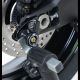 Diabolos Support Béquille déportés avec Platine R&G Racing ZX10R 2016-2024, ZH2 2020-2026