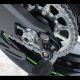 Diabolos Support Béquille déportés avec Platine R&G Racing ZX10R 2016-2024, ZH2 2020-2026