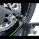 Diabolos Support Béquille déportés avec Platine R&G Racing ZX10R 2016-2024, ZH2 2020-2026