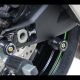 Diabolos Support Béquille 8 mm R&G Racing ZX10R 2016-2026, SV650 N/X 2016-2026