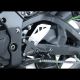 Adhésif anti-frottement cadre / bras oscillant noir 4 pièces R&G Racing ZX10R 2011-2024, ZX10RR 2021-2024