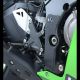 Adhésif anti-frottement cadre / bras oscillant noir 4 pièces R&G Racing ZX10R 2011-2024, ZX10RR 2021-2024