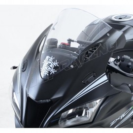 Caches orifices rétroviseurs R&G Racing ZX10R 2016-2025, ZX10RR 2021-2025