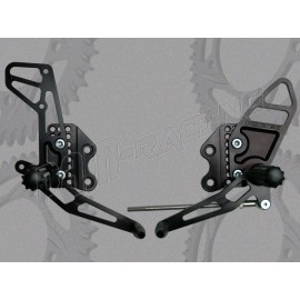 Commandes reculées VORTEX V2 GSXR1000 2005-2006