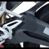 Adhésif anti-frottement bras oscillant noir 2 pièces R&G Racing Panigale 899 2014-2015, 959 2016-2017