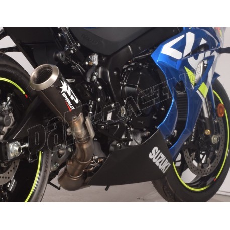 Silencieux type MotoGP dark ou titane GSXR1000 2017-2019 SPARK