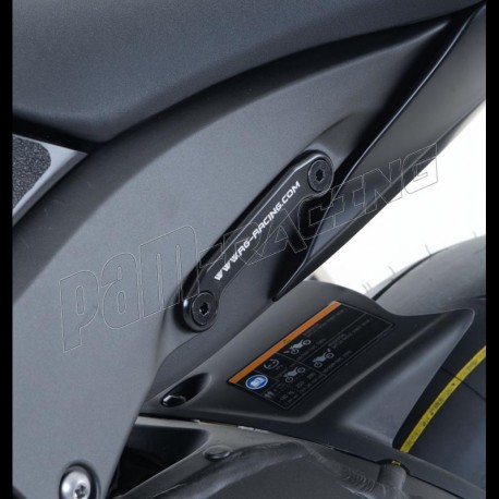 Cache Orifice Repose-Pied gauche R&G Racing ZX-10R 2011-2025, ZX-10RR 2021-2025