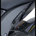 Cache Orifice Repose-Pied gauche R&G Racing ZX-10R 2011-2025, ZX-10RR 2021-2025