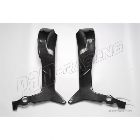 Protections de cadre carbone CARBONIN KAWASAKI ZX6R 2007-2008