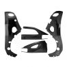 Protections de cadre et bras oscillant carbone GSXR1000 2007-2008