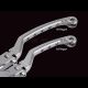 Levier d'embrayage racing universel à cable offset 34 mm FLIGHT PERCH ZETA Racing