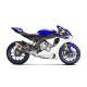 Raccord titane pour collecteur d'origine et silencieux Track Day R1 2015-2024 Akrapovic