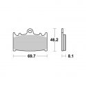 Plaquettes de frein avant AP RACING SF route métal fritté KAWASAKI, SUZUKI 