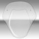 Plexi pour support d'optiques racing GSXR1000 2017-2021 BLINDER