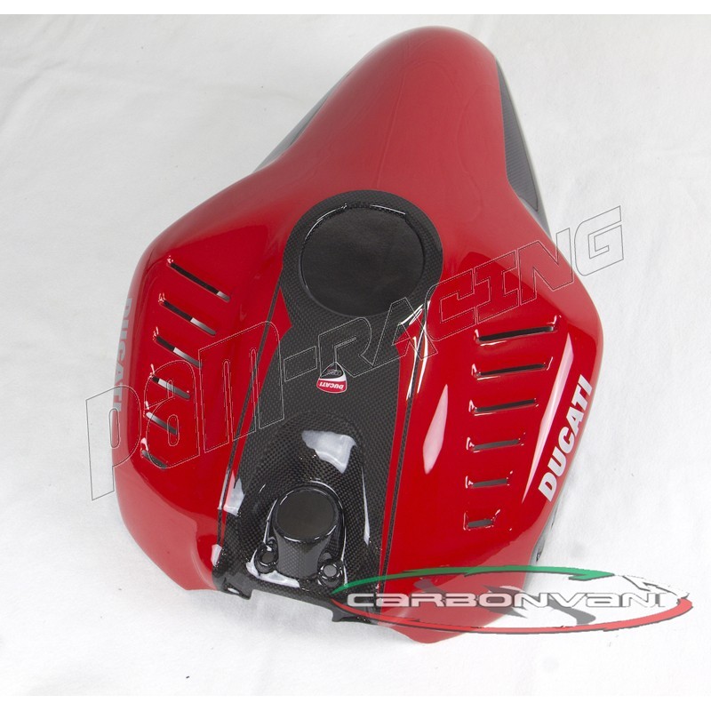 Protection de réservoir carbone CARBONVANI Ducati 899 Panigale 20142015, 1199 Panigale 2012