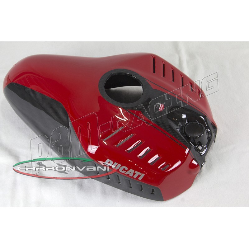 Protection de réservoir carbone CARBONVANI Ducati 899 Panigale 20142015, 1199 Panigale 2012