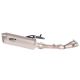 Demi-ligne racing Ø54 mm inox ou titane + silencieux Force titane R1 2015-2024 SPARK