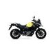 Silencieux Race-Tech aluminium noir embout carbone homologué ARROW DL650 V-strom 2017-2025
