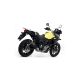 Silencieux Race-Tech aluminium noir embout carbone homologué ARROW DL650 V-strom 2017-2025