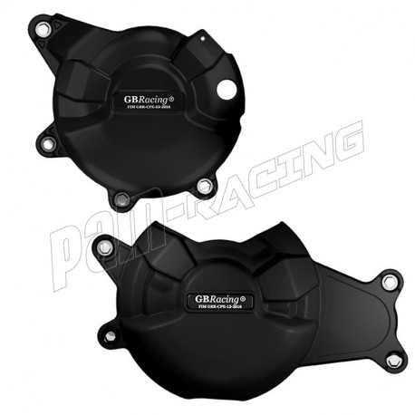 Kit de 2 protections de carter GB Racing MT-07, XSR 700, Ténéré 700, Tracer 700 2014-2024, R7 2021-2025