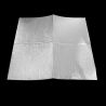 Feuille adhésive aluminium de protection thermique pare-chaleur 450x450 mm